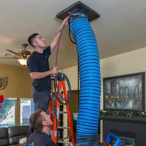 Extensive air duct inspections with HD video equipment.